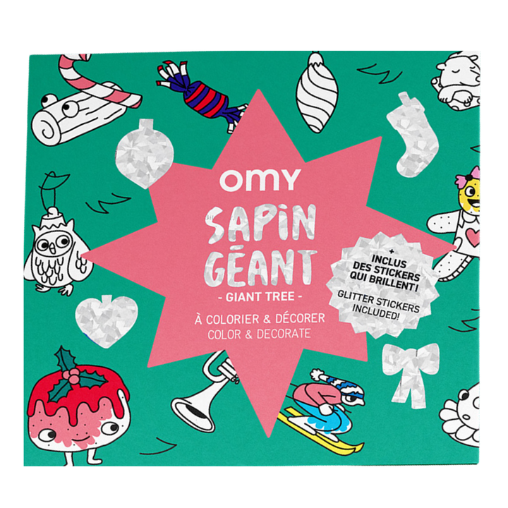 Christmas Tree Giant Coloring Poster