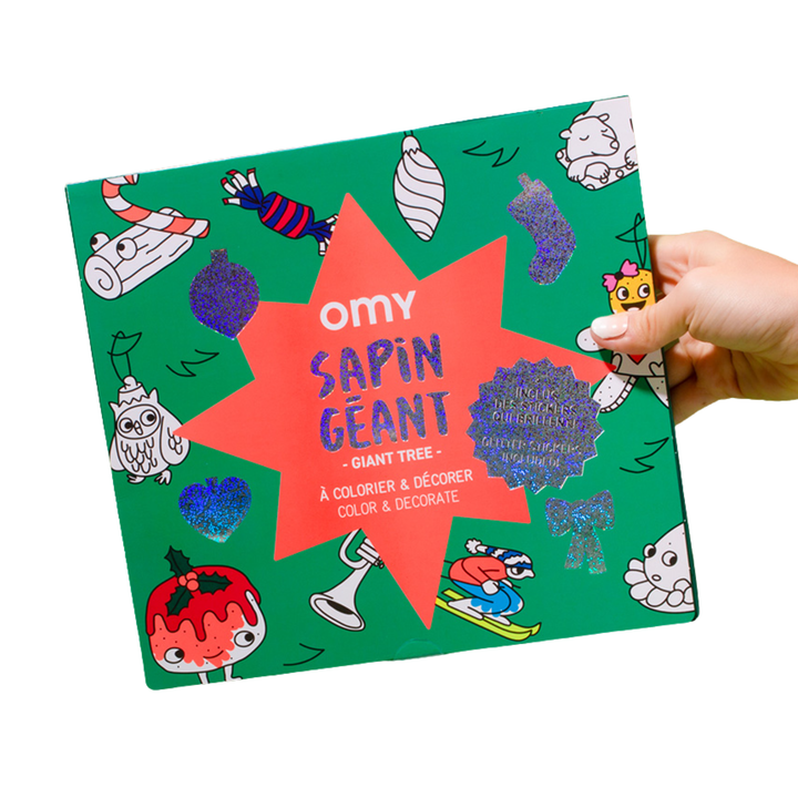 Christmas Tree Giant Coloring Poster