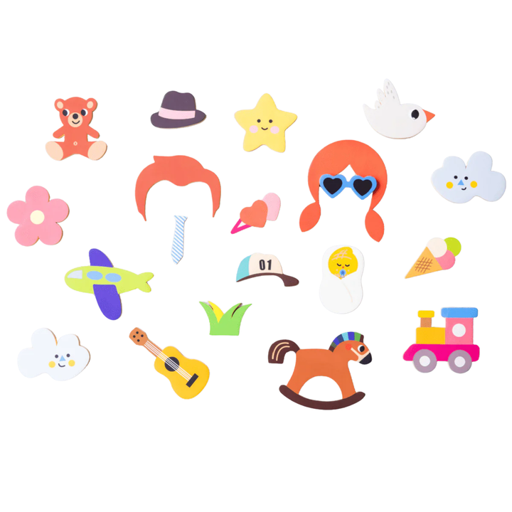 Creative Play Bath Stickers & Poster Set - Picnic