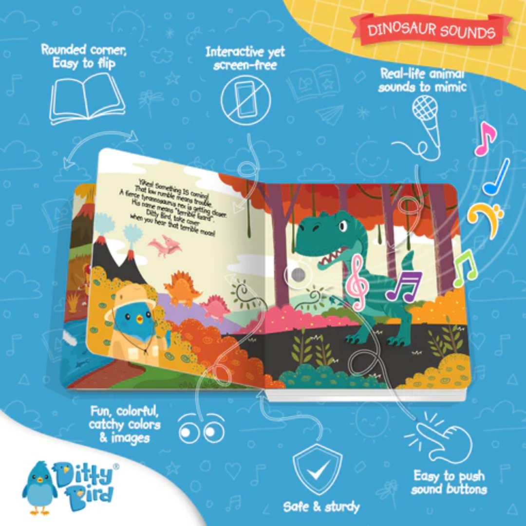Sound Book - Dinosaur Sounds