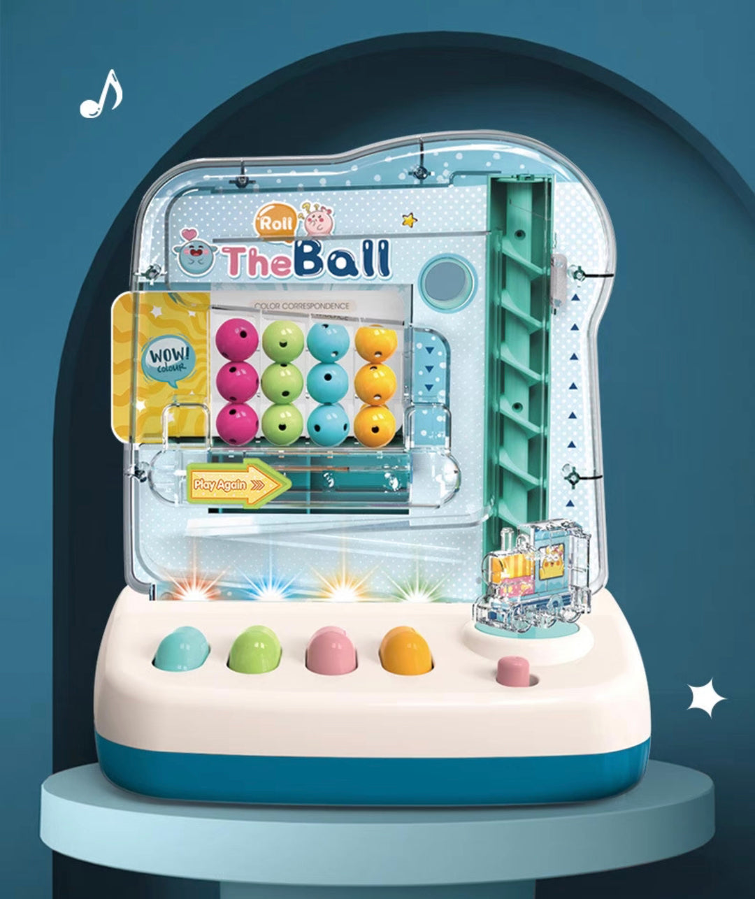 Roll the Ball Machine with Music and Light