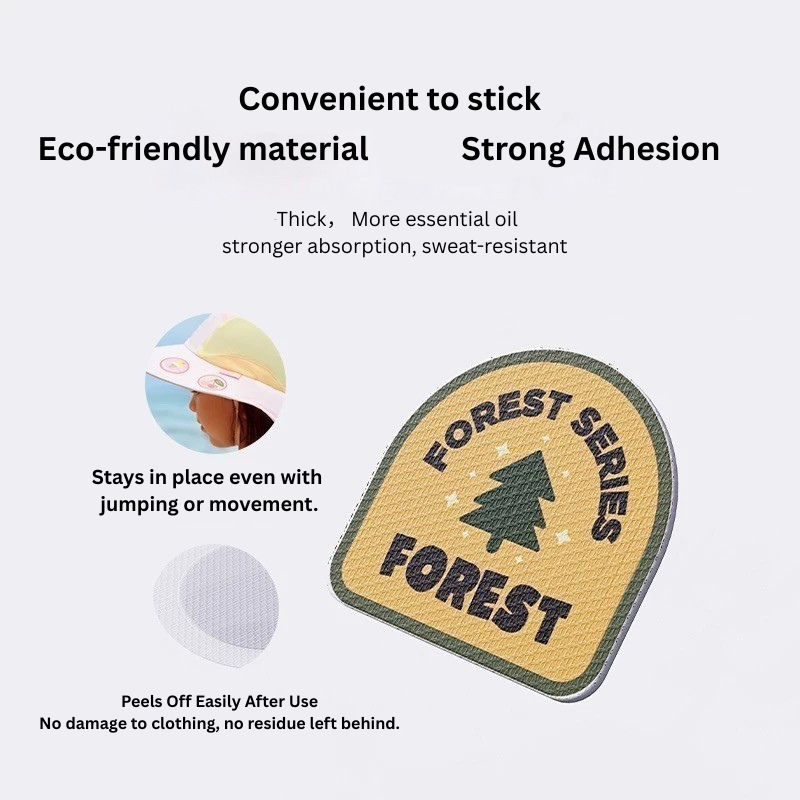 Plant Essential Oil Stickers