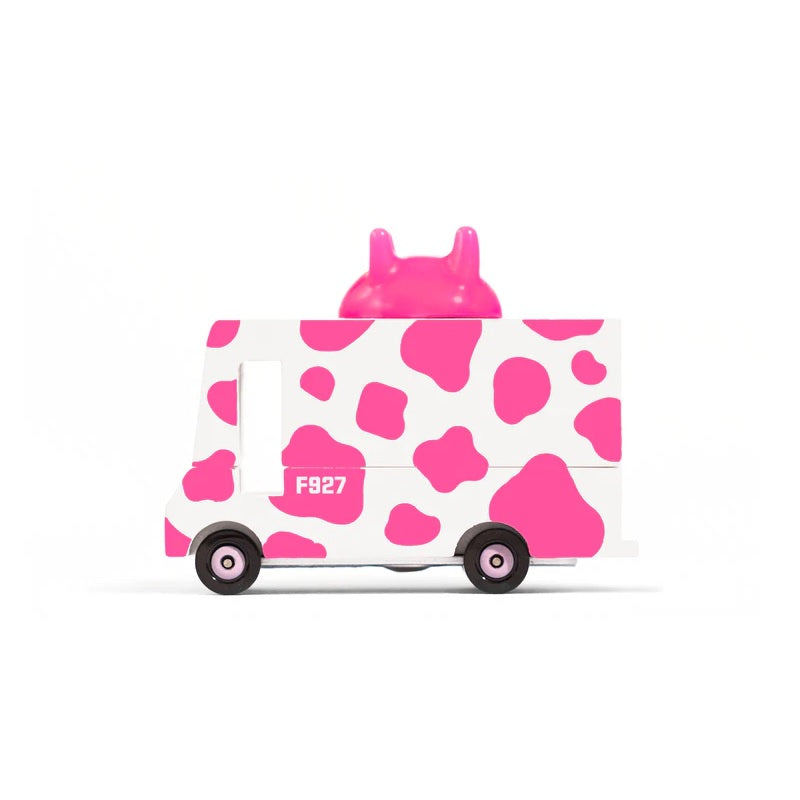 Candyvan Moo Milk Van Pink