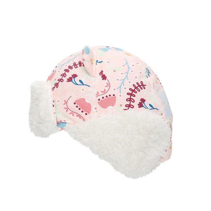 Kids & Baby Water Repellent Trapper Hat - Floral