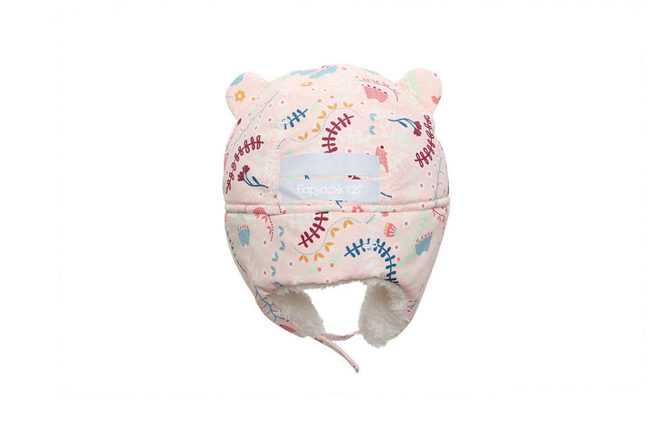 Kids & Baby Water Repellent Trapper Hat - Floral