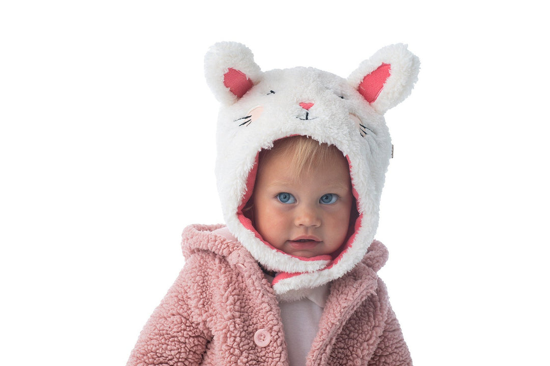 Kids & Baby Reversible Sherpa Hat | Bunny & Deer