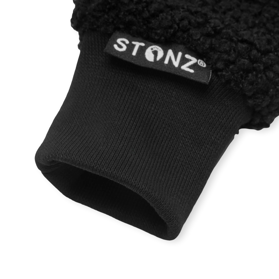 Kid Fleece Mitts -Black