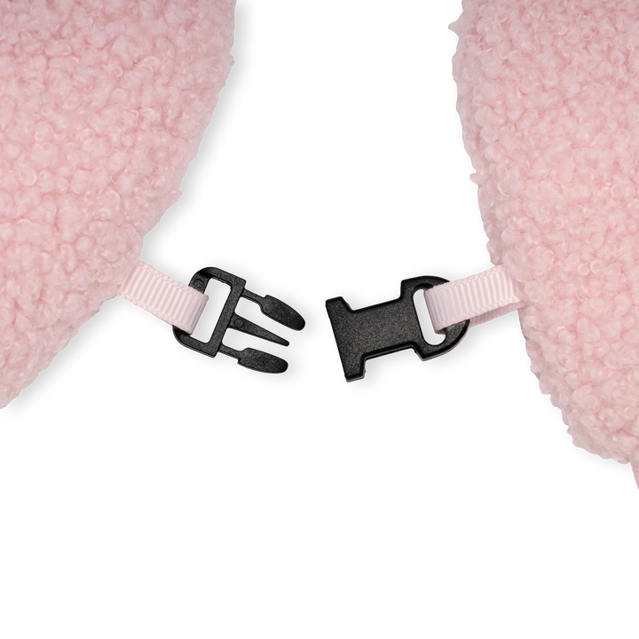 Kid Fleece Mitts - Haze Pink