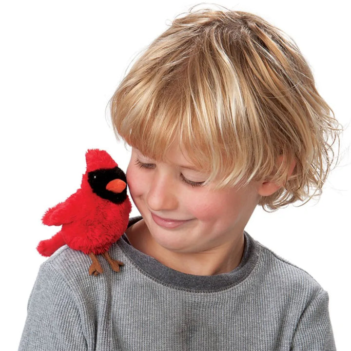 Mini Cardinal Finger Puppet