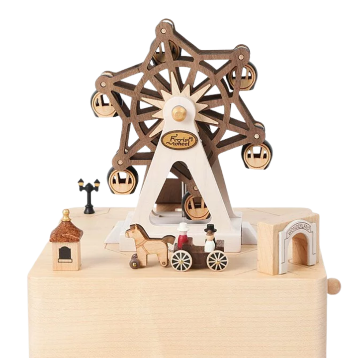 Ferris Wheel Amusement Park Music Box