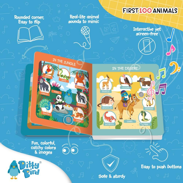 Sound Book - First 100 Animals