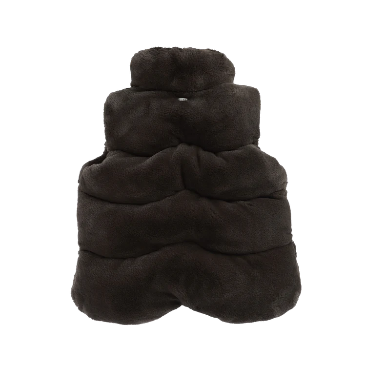 Jane Bodywarmer | Forest Brown Teddy