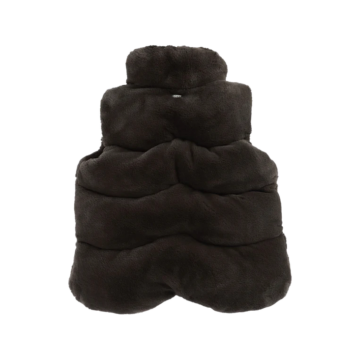 Jane Bodywarmer | Forest Brown Teddy