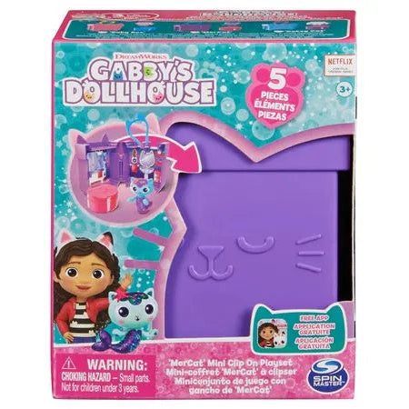 Gabby'S Dollhouse Clip On Playset Mercat Purple