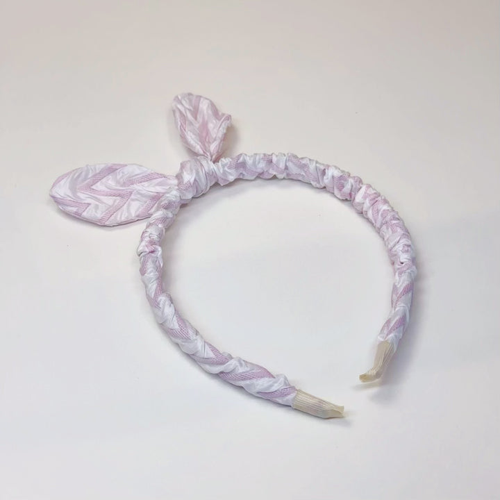 Stripes Pattern Bow Headband