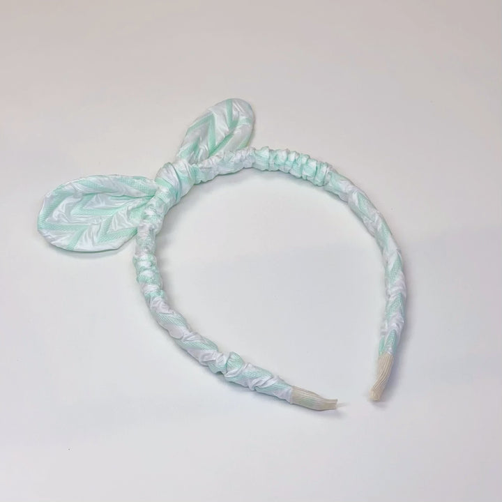Stripes Pattern Bow Headband