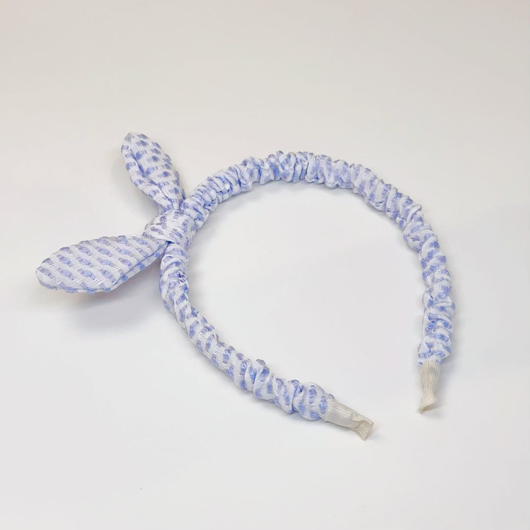 Dot Pattern Bow Headband