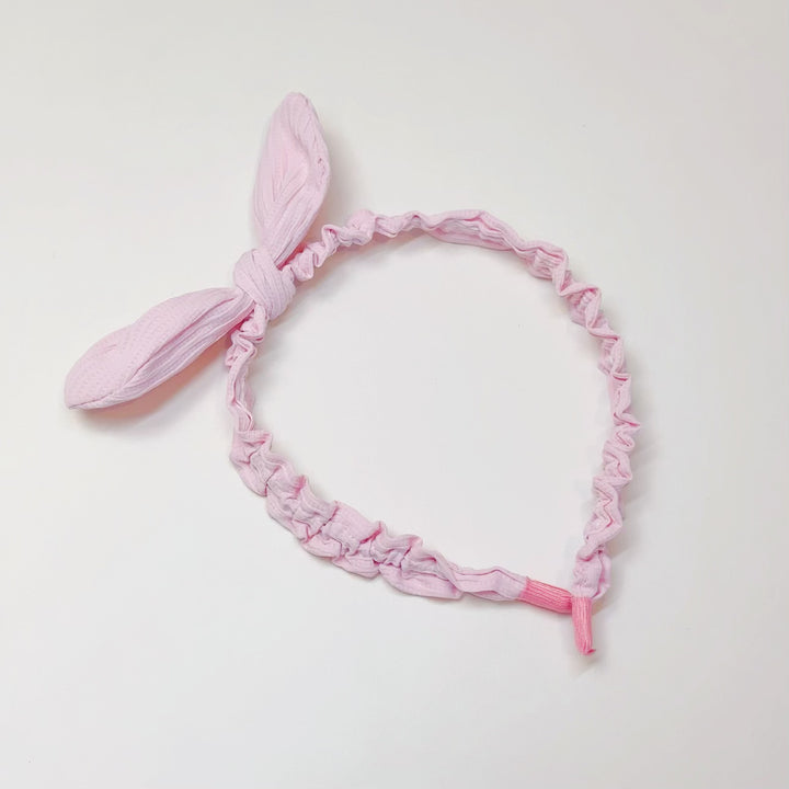 Solid Color Bow Headband