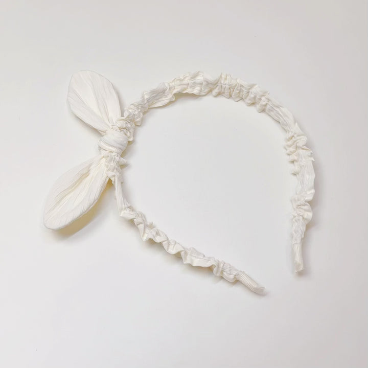 Solid Color Bow Headband