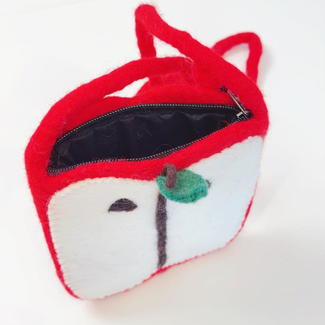 Handmade Felt Nepal Bag