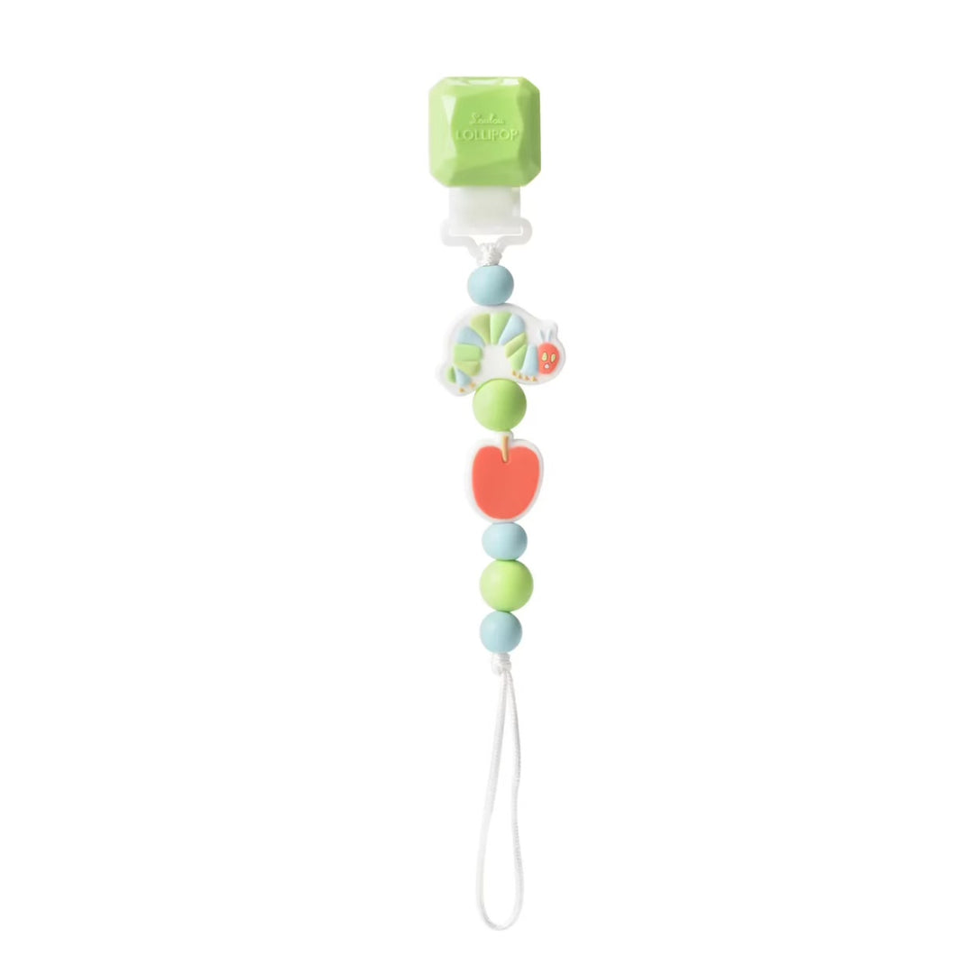 Eric Carle - Beaded Pacifier Clip