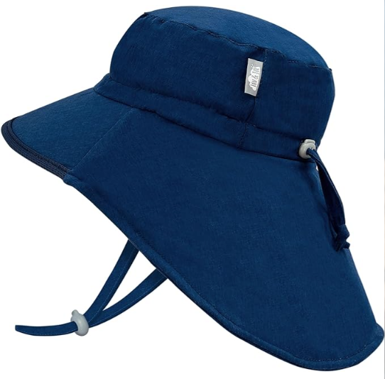 Kids Water Repellent Adventure Hats | Navy