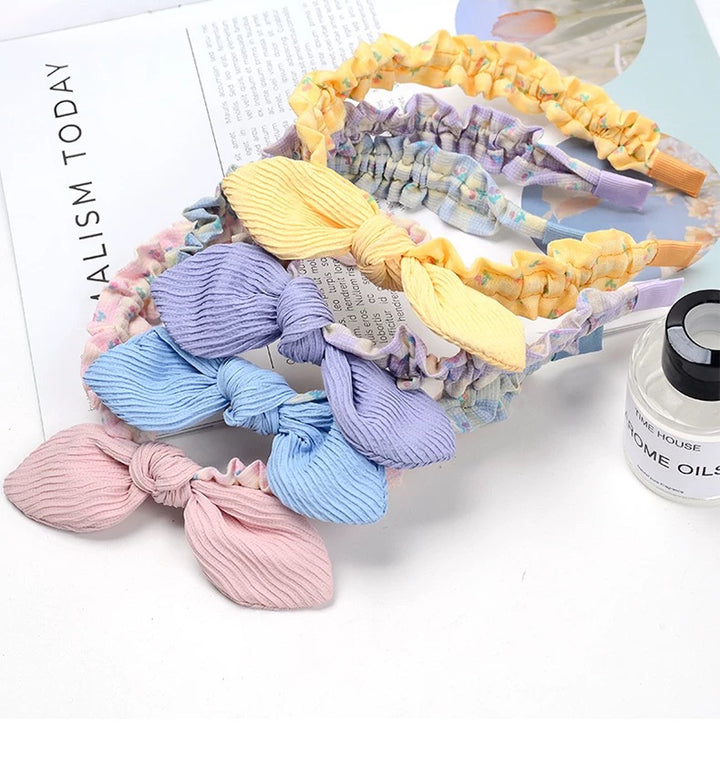 Cute Cotton Bow Headband
