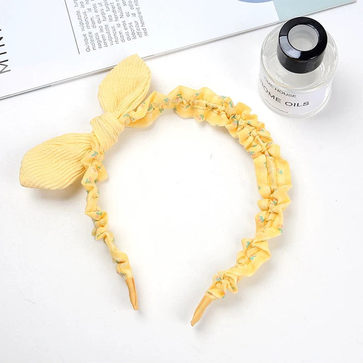 Cute Cotton Bow Headband