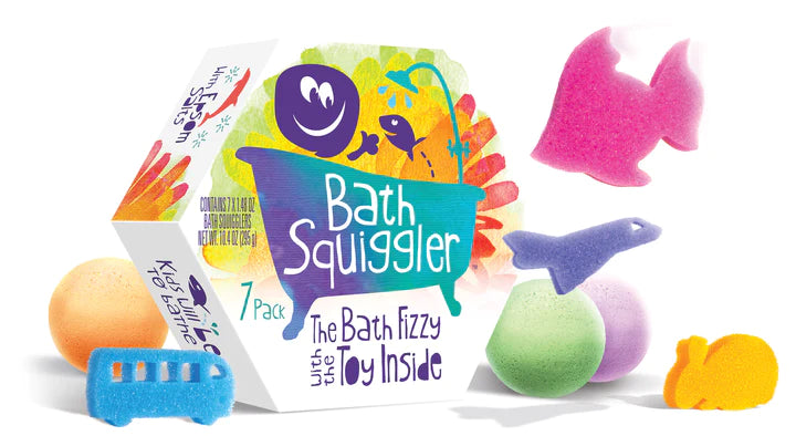 Bath Squiggler Gift Pack (pack of 7)