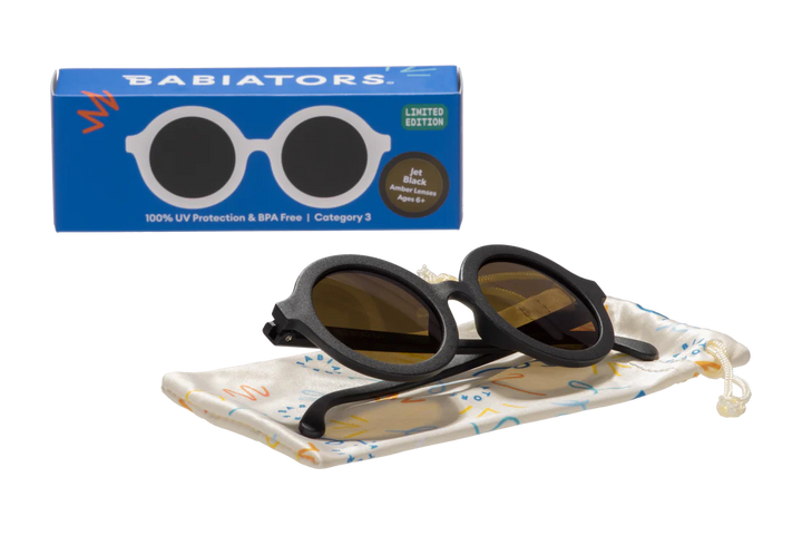 Euro Round | Jet Black  | Non-Polarized