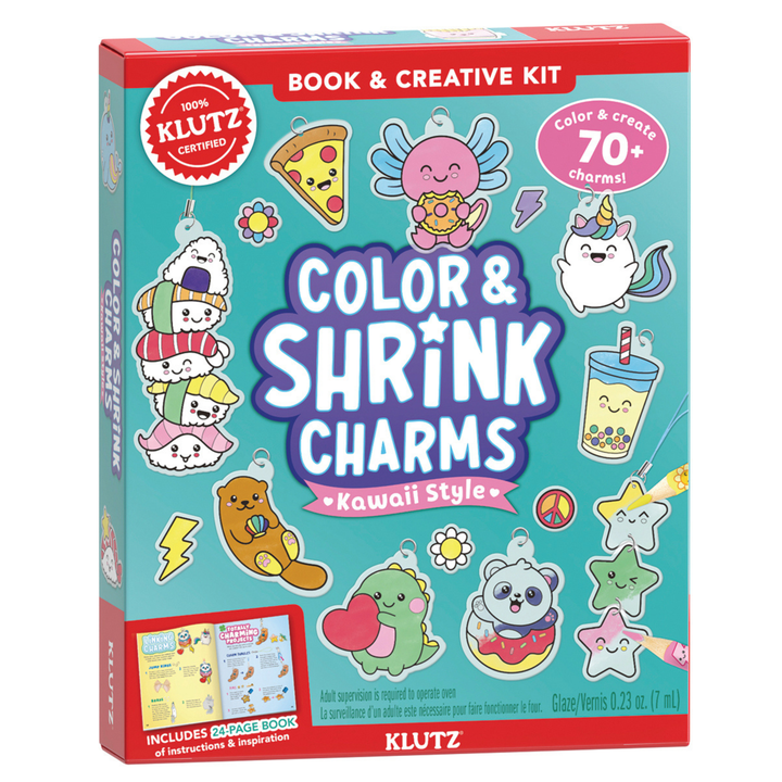 Color & Shrink Charms: Kawaii Style