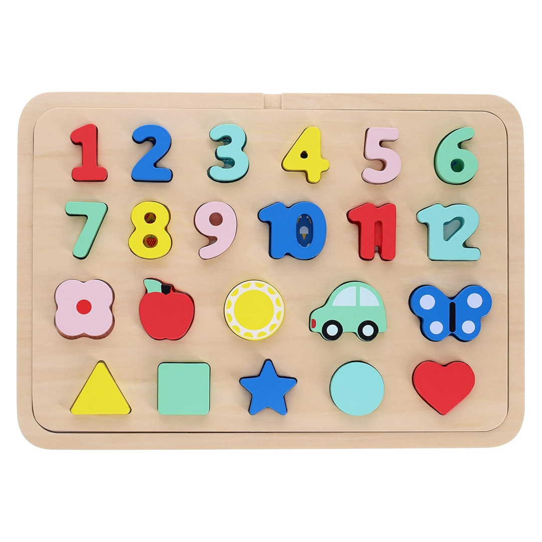 Multi-Language Alphabet Wooden Tray Puzzle