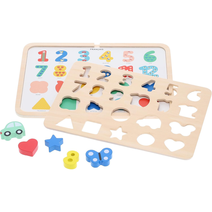Multi-Language Alphabet Wooden Tray Puzzle