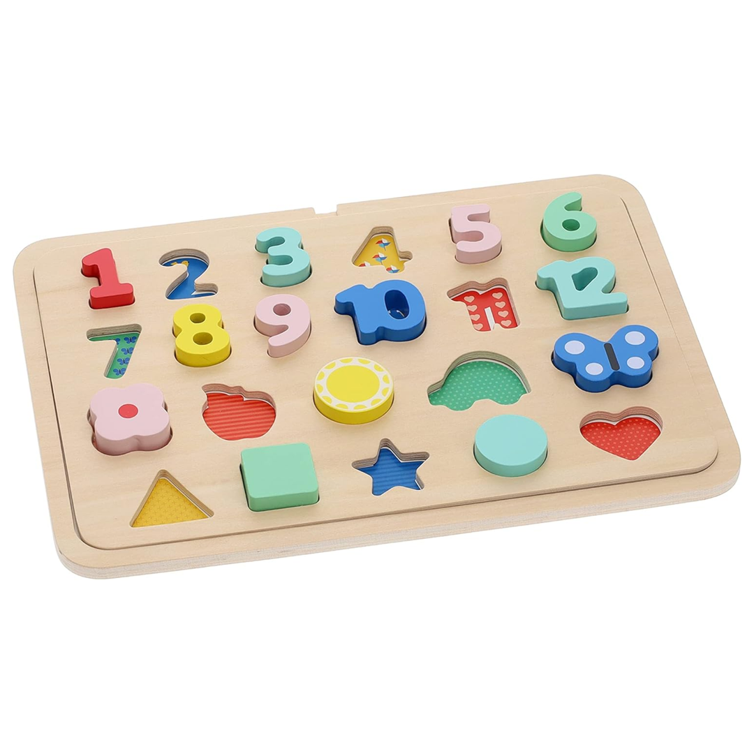 Multi-Language Alphabet Wooden Tray Puzzle