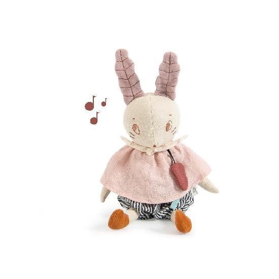 Apres la Pluie - Musical Rabbit Soft Toy