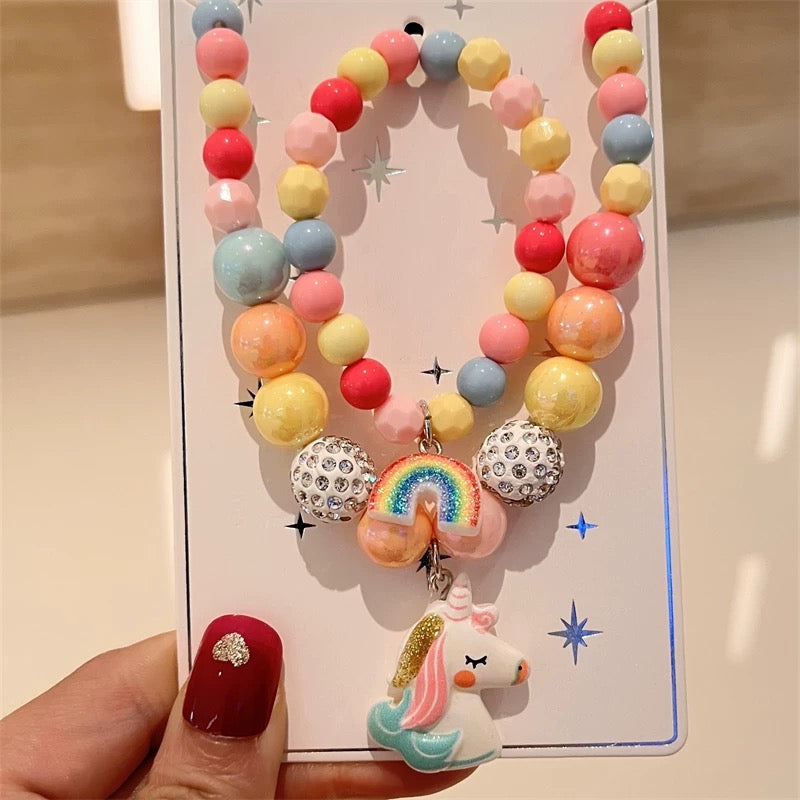 Necklace & Bracelet Set (2pcs)