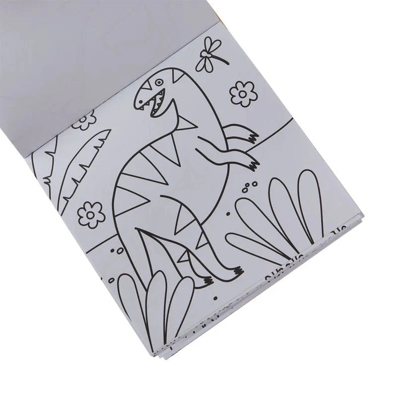 Carry-Along Coloring Book and Crayon Set