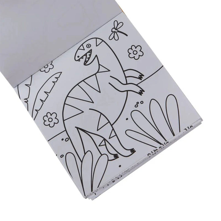 Carry-Along Coloring Book and Crayon Set