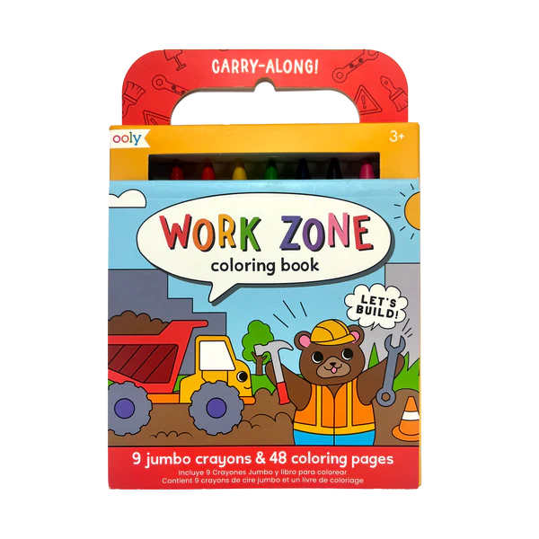 Carry-Along Coloring Book and Crayon Set