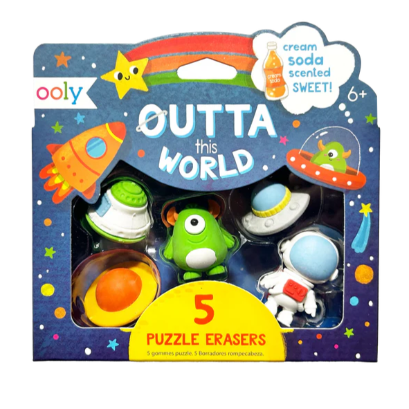 Outta This World: Scented Erasers (Set of 5)