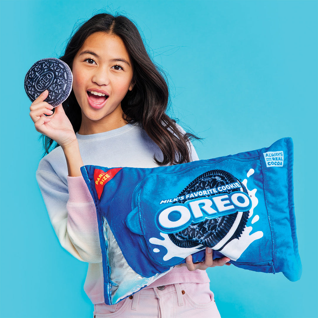 Oreo Cookies Packaging Fleece Plush