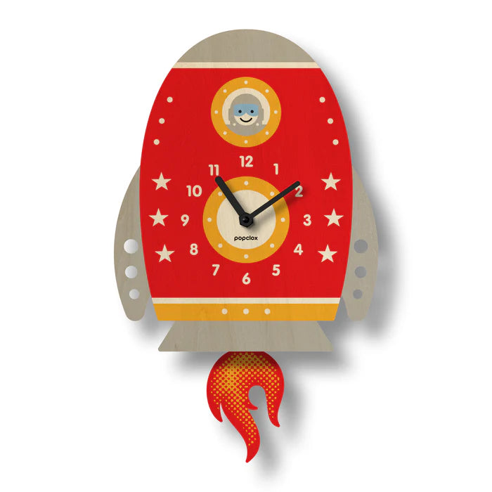Rocket Pendulum Clock