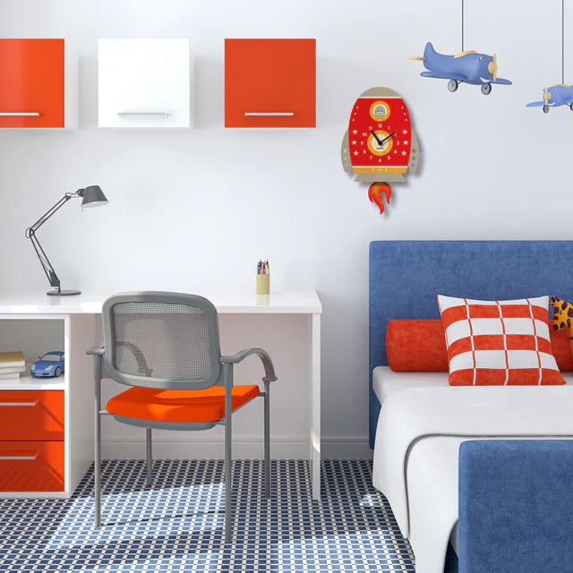 Rocket Pendulum Clock