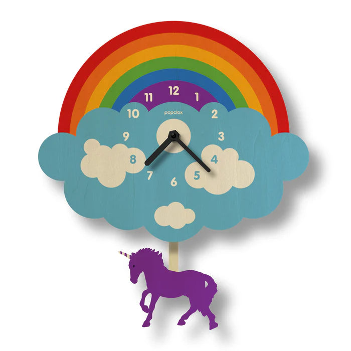 Rainbow Pendulum Clock