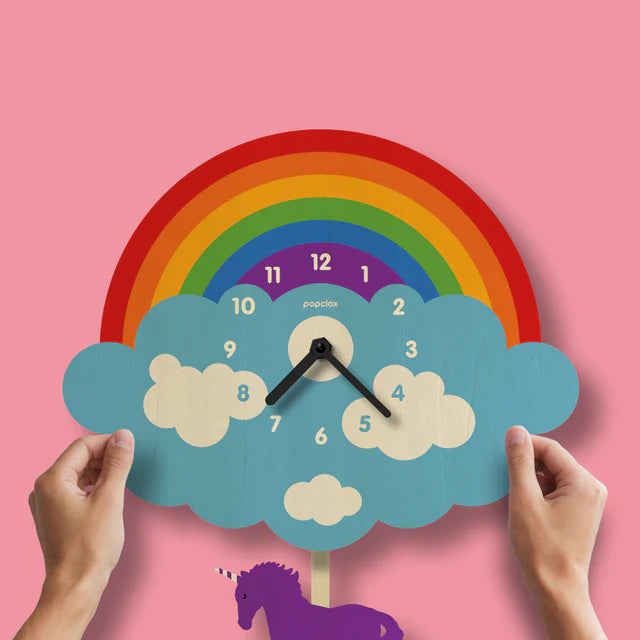 Rainbow Pendulum Clock