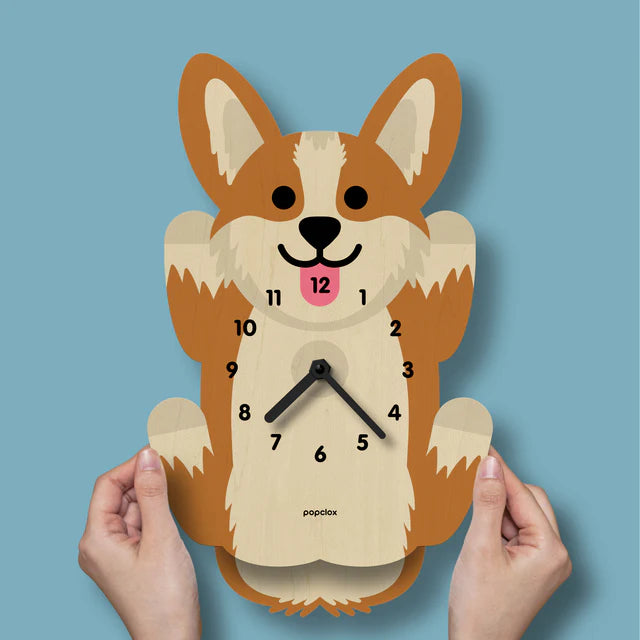 Corgi Pendulum Clock