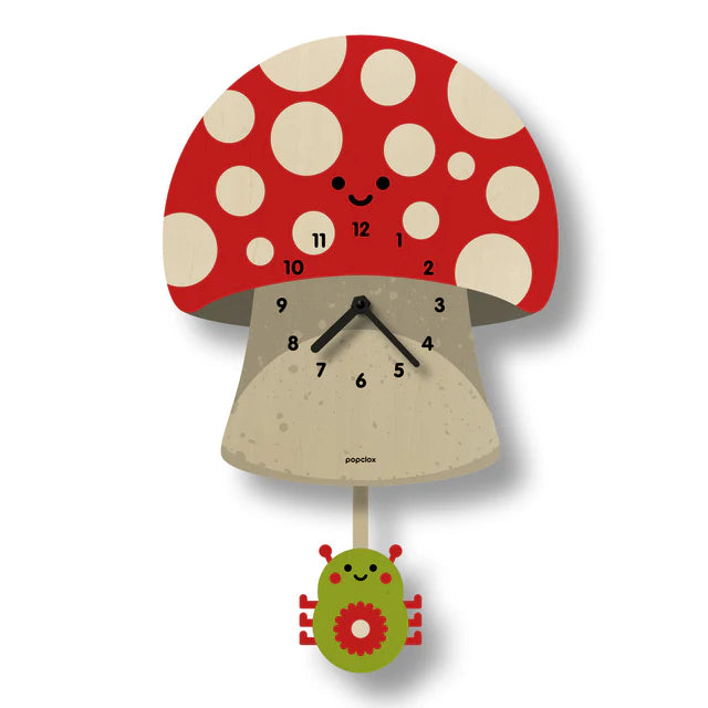 Mushroom Pendulum Clock