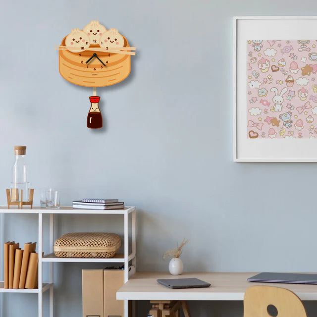 Dumplings Pendulum Clock