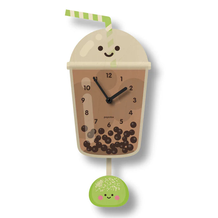 Bubble Tea Pendulum Clock