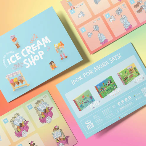 Learn to Build Ice Cream Shop - 275pcs